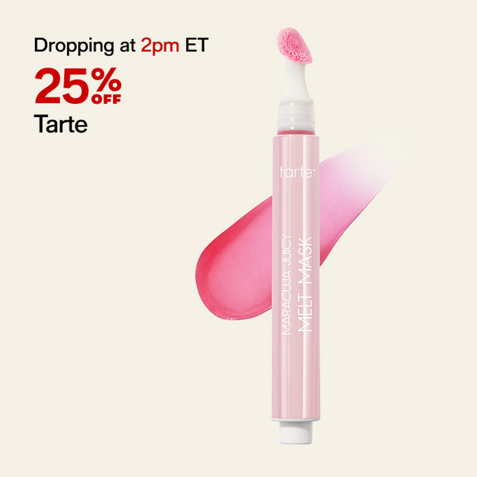 25% off Tarte